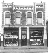 Hofman winkel aan de Hoofdstraat 36 in 1938